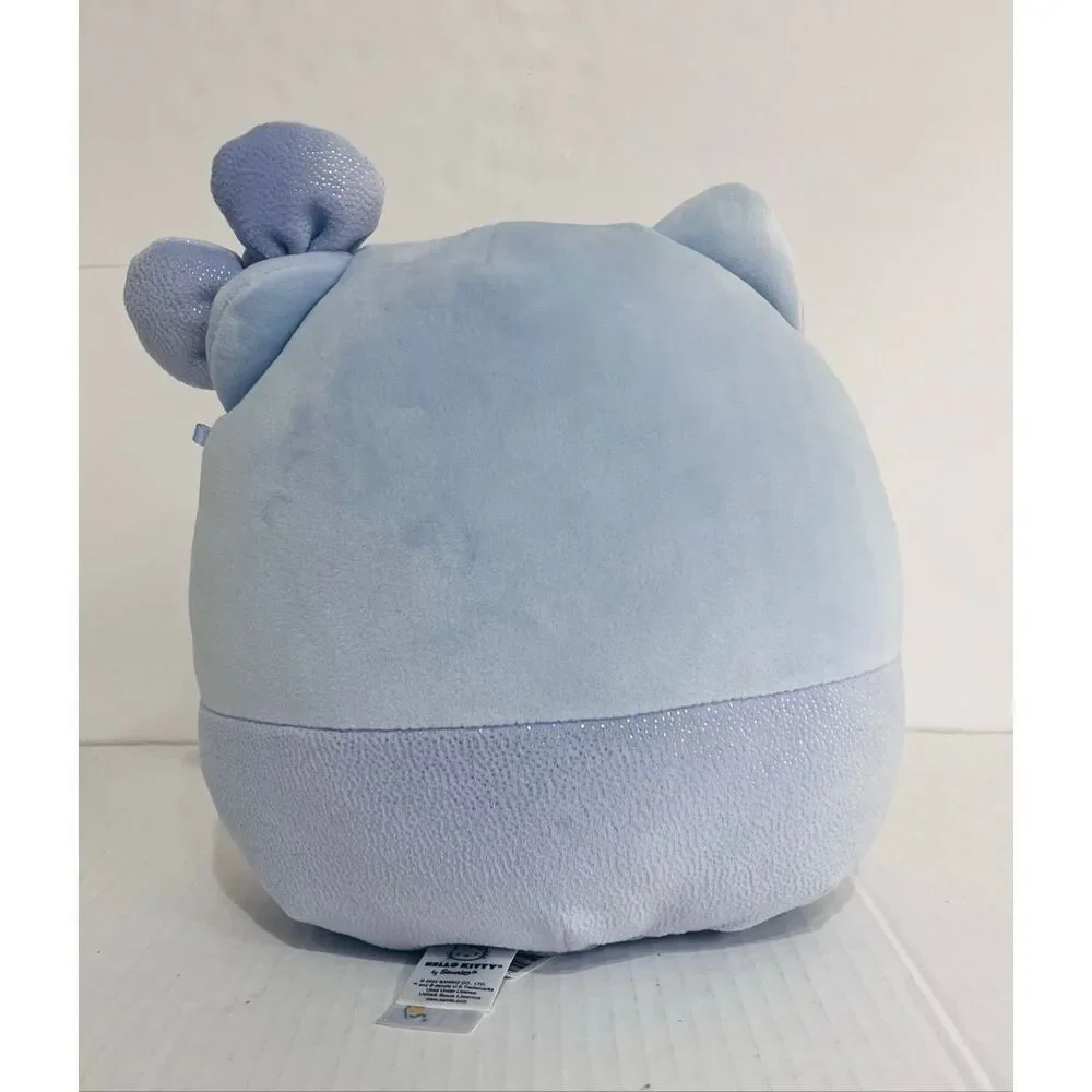 Squishmallows Hello Kitty 50th Anniversary Monochrome Blue   8”